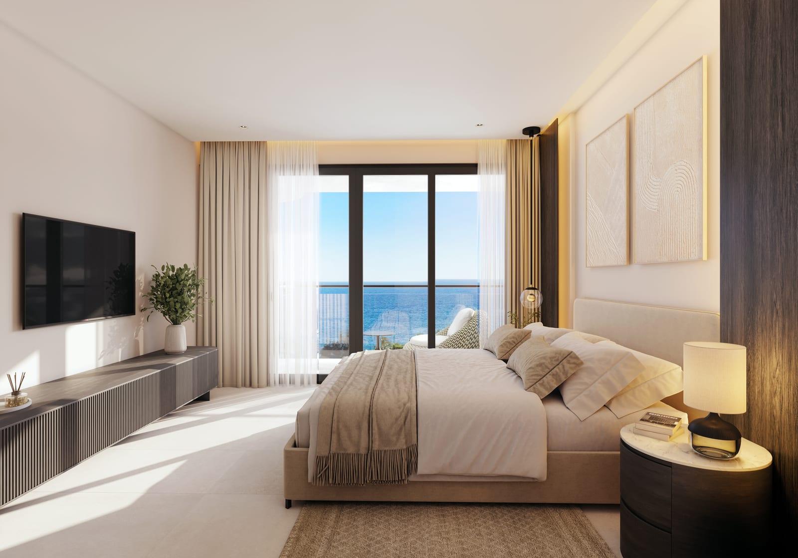 Habitación con vista al mar (render)