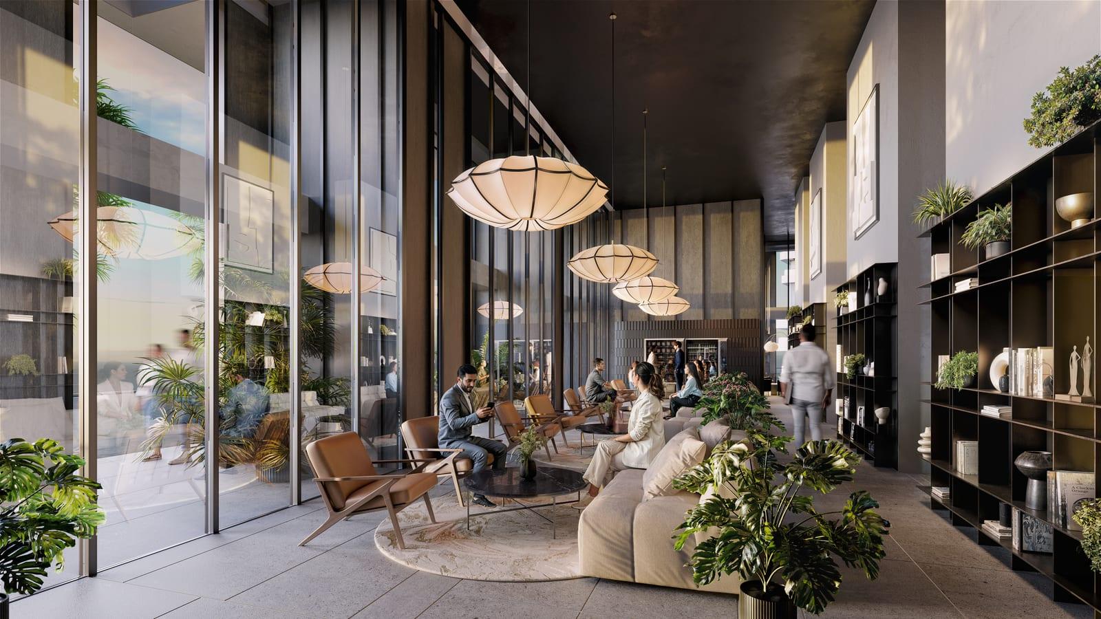 Lobby / lounge (render)
