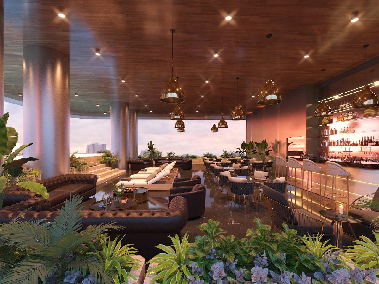 Lounge / bar social (render)