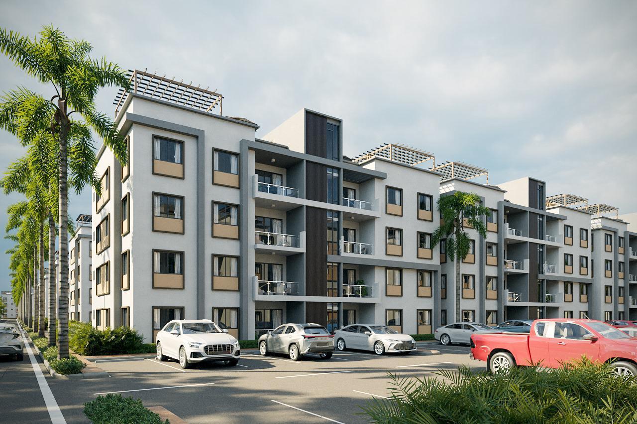 Green Residence — fachada del edificio